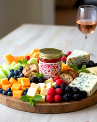 Rosé Wine Jelly - Great for charcuterie boards or hostess gift!