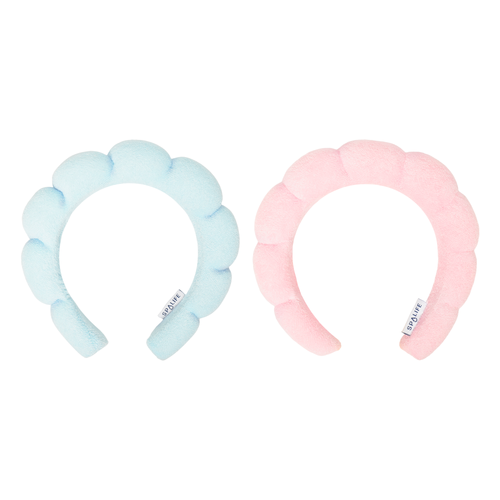 Spa Gift | Bubble Skincare Headband For all Hair Types (Pink or Blue)