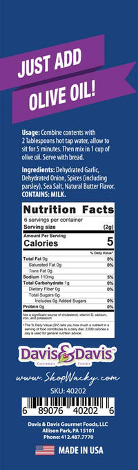 Garlic Butter Oil Stick Mix .4oz