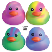 Fun Doh MEGA 5" Squishy Tie Dye Duck Toy