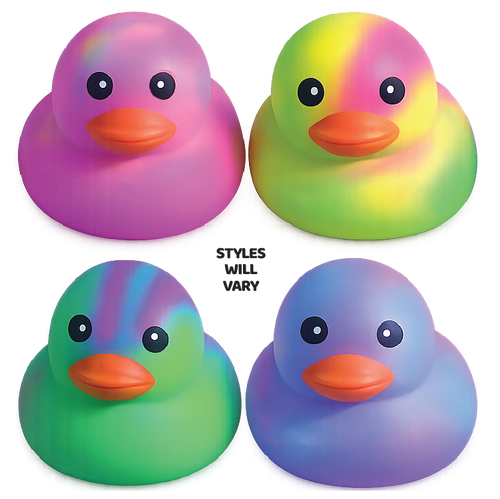 Fun Doh MEGA 5" Squishy Tie Dye Duck Toy