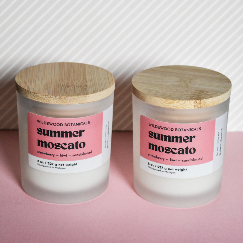 Summer Moscato Soy Candle