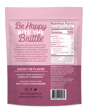 Garlic & Herb Cookie Brittle