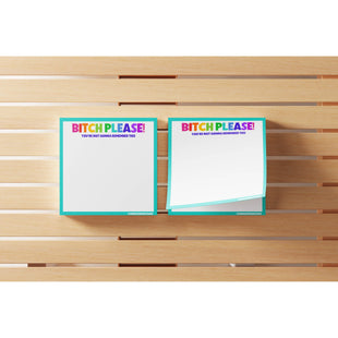 Sticky Notes Post Its / Bitch Please / Funny, snarky, vulgar