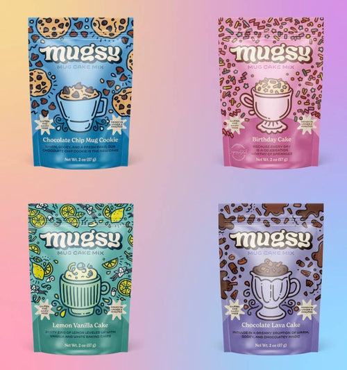 Mugsy Mug Cake Mixes - Fun Gift with a Mug!