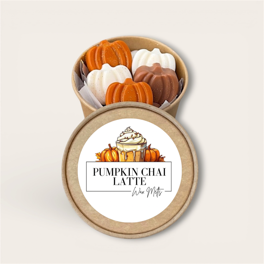 Pumpkin Chai Latte Soy Wax Melts 2.5oz Jar
