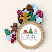 Winter Wonderland + Holiday Soy Wax Melts 2.5oz Jar Handmade