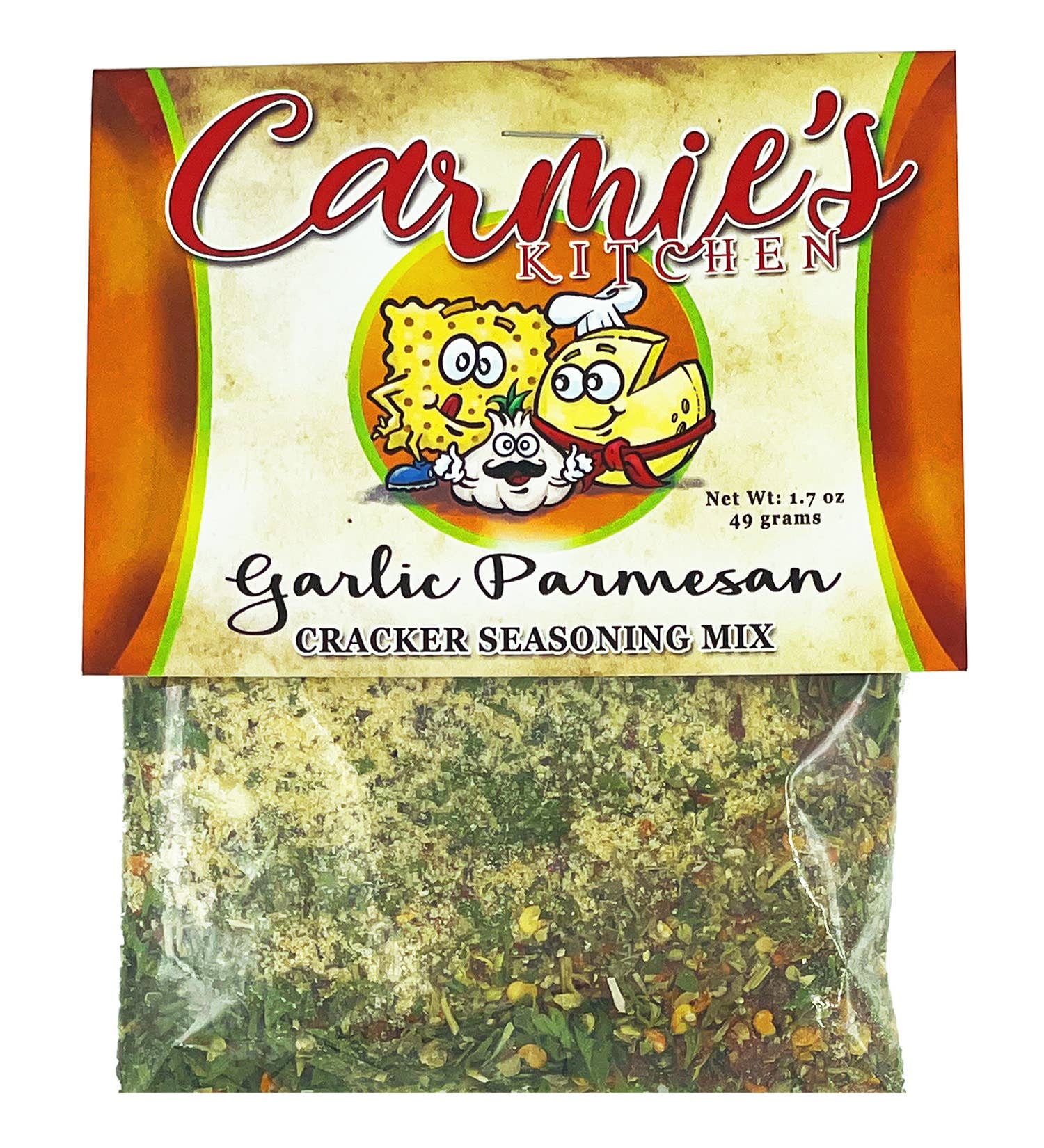 Garlic Parmesan Cracker Seasoning - Charcuterie Platter Cracker Mix