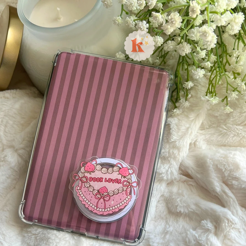 Book lover Cake kindle grip | coquette kindle accessories | books