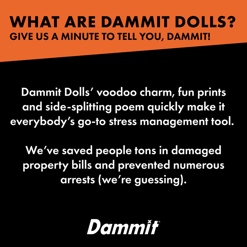 Dammit Doll - Funny Gift - Variety Selection