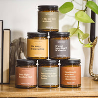 Late Night Readers Club – Book Lovers Gift Candle