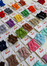 KAXI Bow Hair Ties — No-Damage Nylon Hair Ties