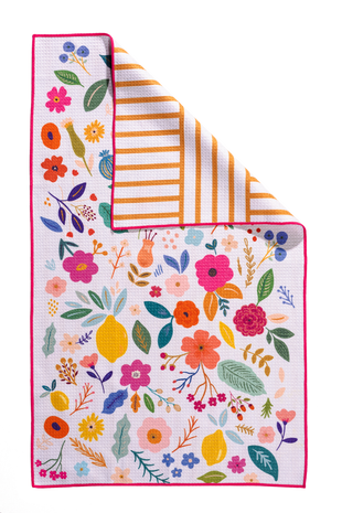 Kitchen Towel | Wildflower Bright Design