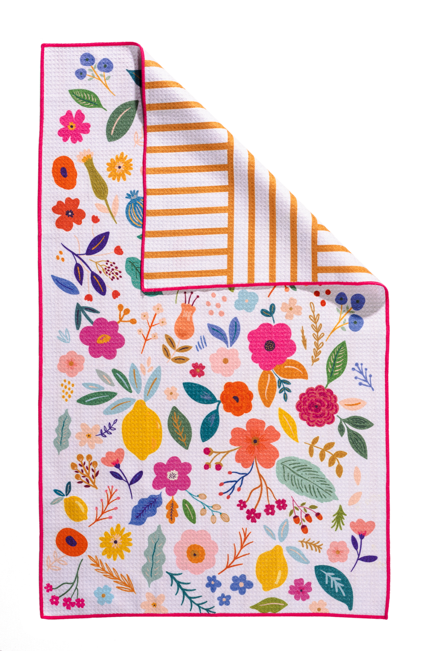 Kitchen Towel | Wildflower Bright Design