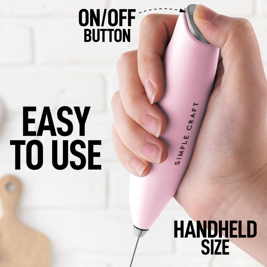 Simple Craft Milk Frother Handheld Drink Mixer