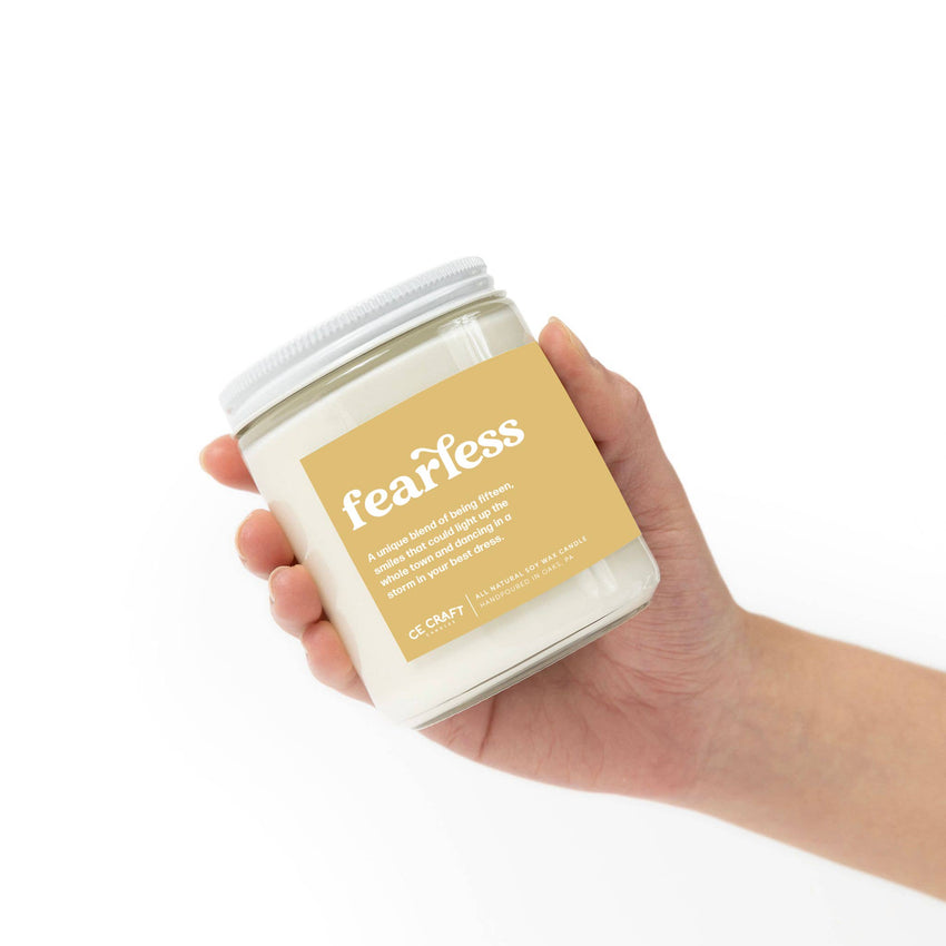 Fearless Scented Candle - Taylor Swift Themed Candle Gift