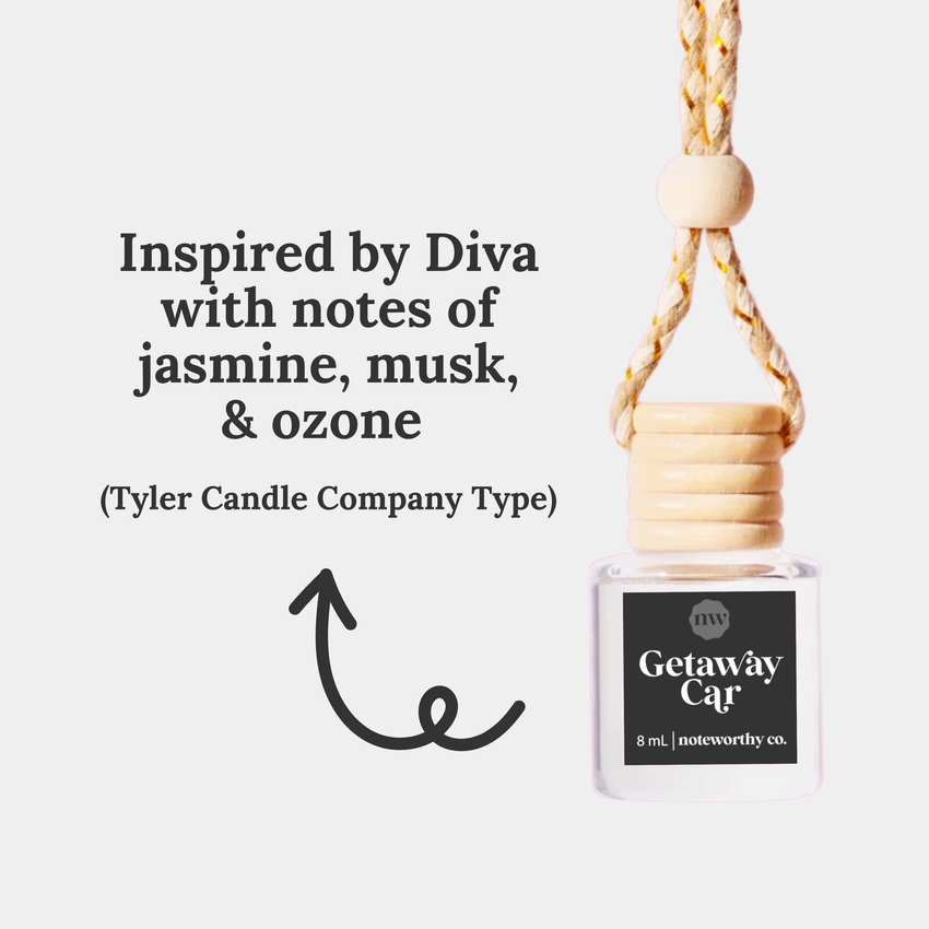 Car Diffusers | Spring & Summer Scents: Individual Mylar Bag / Peach Mango Bellini