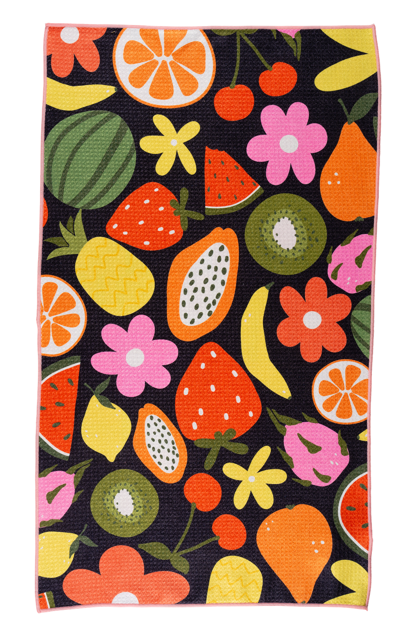 Kitchen Towel | Fruit Basket Bright, fun Towel