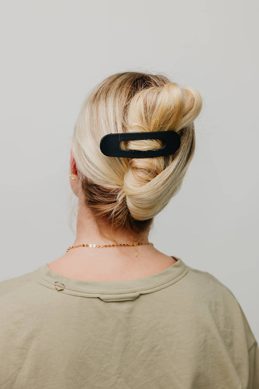 KAXI Lay Down Claw Clip — Flat Everyday Hair Clip in fun colors!
