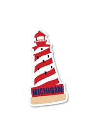 Michigan Gifts | Michigan Lighthouse Sticker