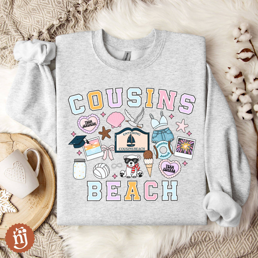 The Summer I Turned Pretty Cousins Beach Crewneck Sweatshirt