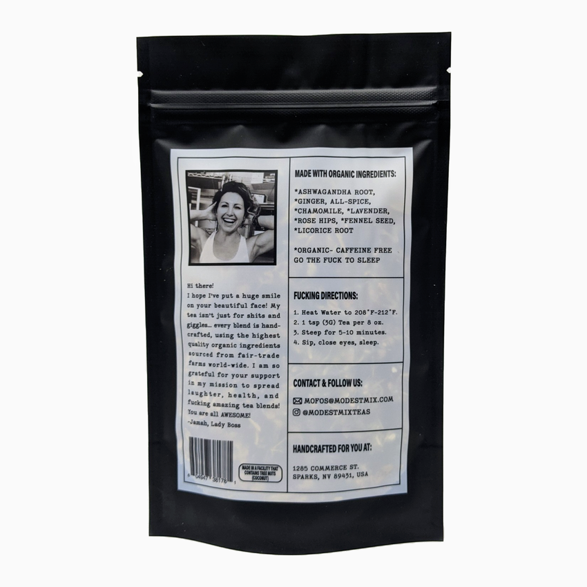 Go The Fuck To Sleep - 2oz Organic loose leaf bags