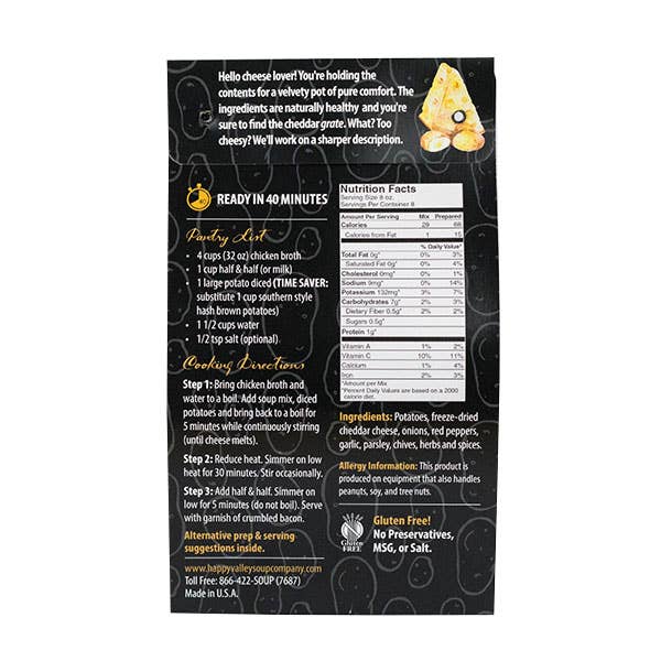 Potato and Cheese Soup Mix