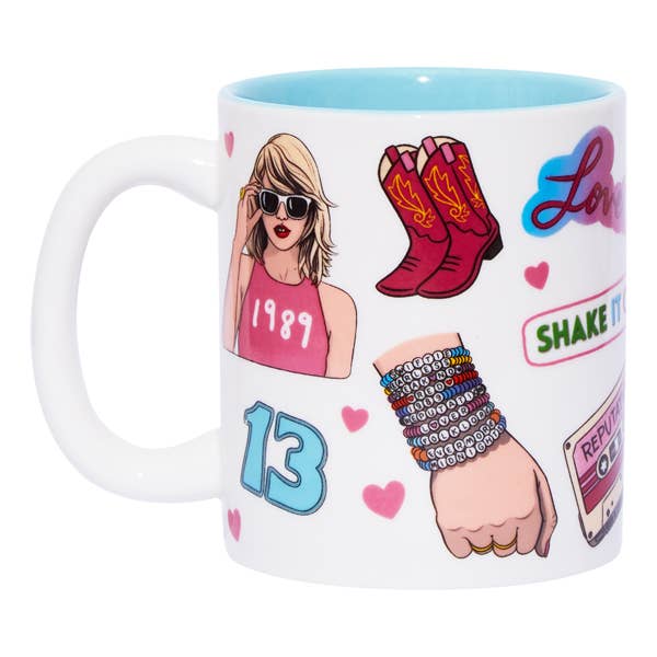 Swiftie Collage - Taylor Swift Inspired Coffee Mug