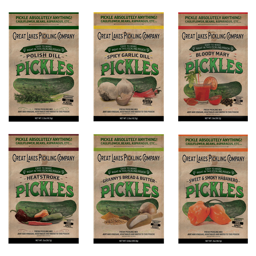 Great Lakes Pickling Company- Pickling Pouch For Homemade Pickled Items!