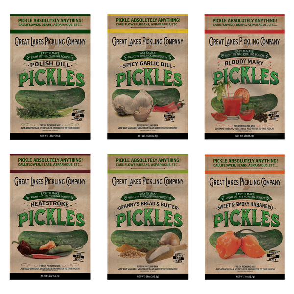 Great Lakes Pickling Company- Pickling Pouch For Homemade Pickled Items!