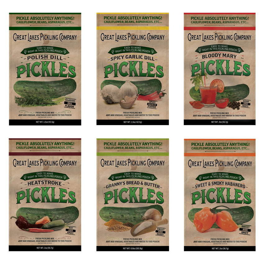 Great Lakes Pickling Company- Pickling Pouch For Homemade Pickled Items!