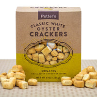 Potter's Crackers Organic Classic White Oyster Crackers