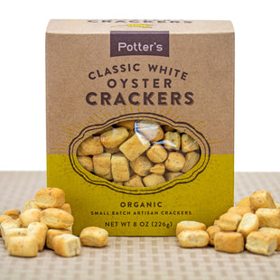 Potter's Crackers Organic Classic White Oyster Crackers