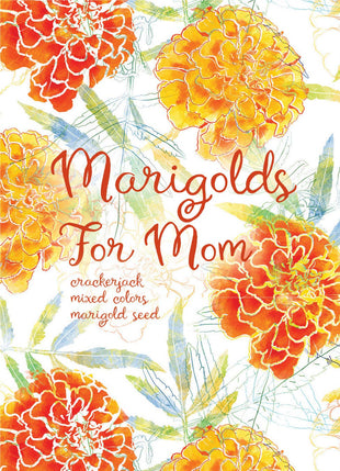 For the Garden | Seed Packets Marigolds for Mom Mother's Day - Marigold Seed Packets