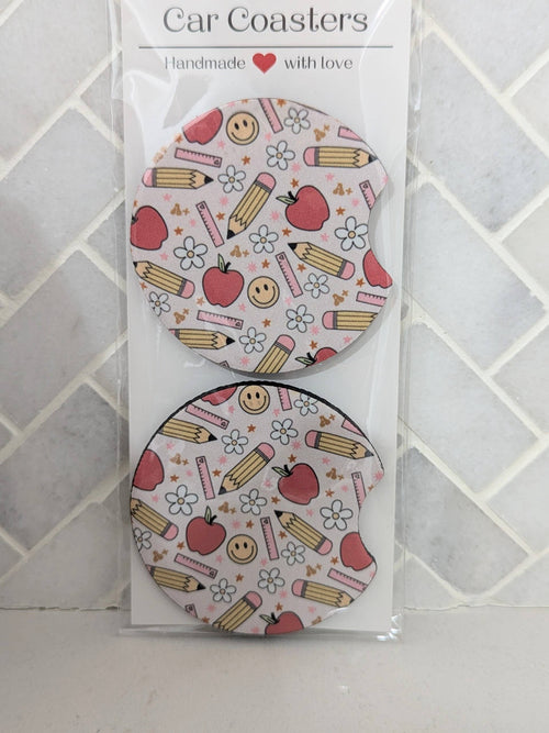 Car Coasters | Teacher Doodle Car Coasters