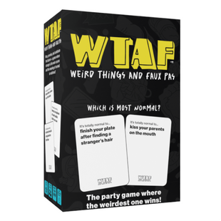 WTAF - Weird Things and Faux Pas Adult Party Card Game