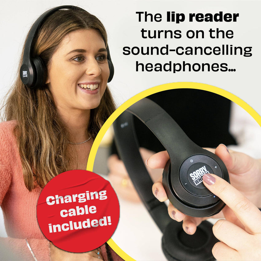 Sorry What?! – Lip Reading Party Card Game for Adults