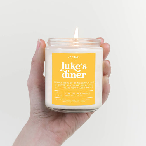 Luke's Diner Scented Gilmore Girls Candle