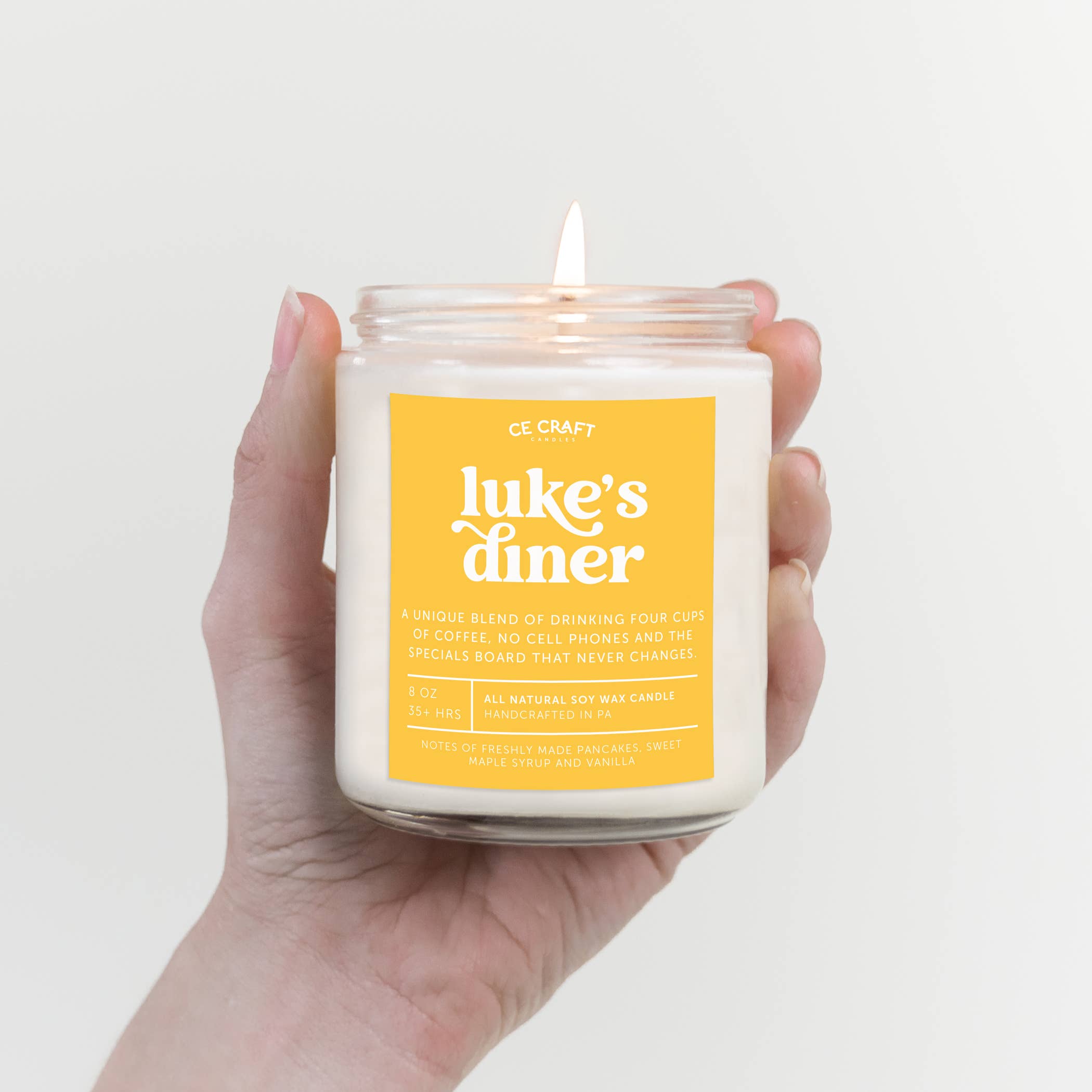Luke's Diner Scented Gilmore Girls Candle