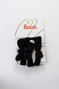 KAXI Bow Hair Ties — No-Damage Nylon Hair Ties