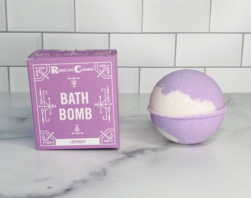 Bath Bombs - Lavender Scented - Made in USA!