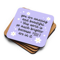 Affirmation Coaster, Home Decor, Gifts, Mother's Day Gifts
