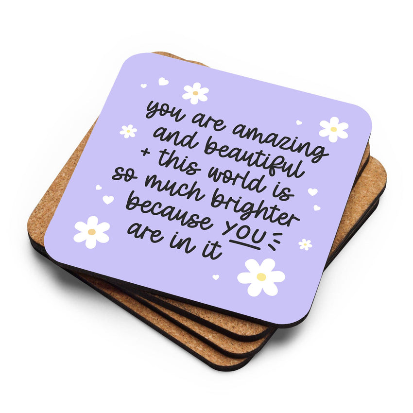 Affirmation Coaster, Home Decor, Gifts, Mother's Day Gifts