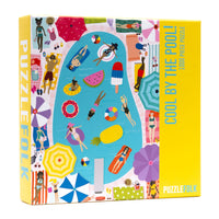 Cool By The Pool - Fun, Bright Puzzle Gift - 1000 pcs