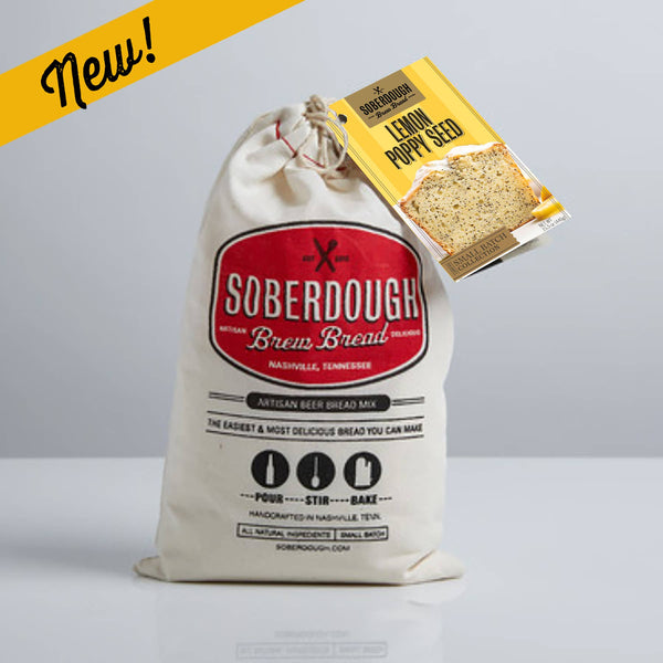 Lemon Poppy Seed Bread Mix by Soberdough