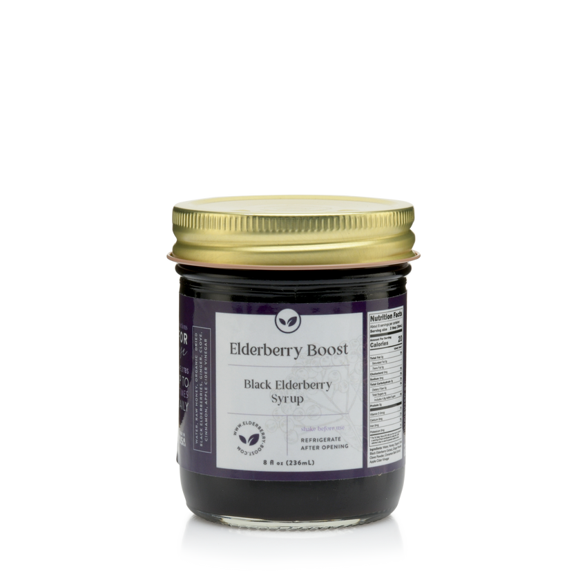 8 oz Elderberry Boost Syrup
