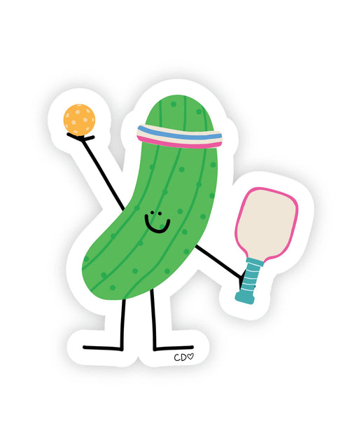 Pickle Pickleball Decal Sticker