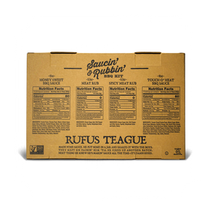 Saucin' & Rubbin' KIT (4 pack) - Easy Father's Day Gift!