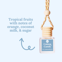 Car Diffusers | Spring & Summer Scents: Individual Mylar Bag / Peach Mango Bellini