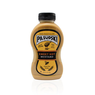 Sweet Hot Mustard with Honey 6/12 oz squeeze